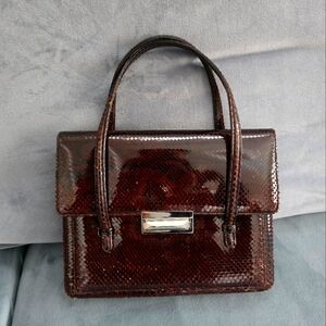 Vintage Python Purse from Spain